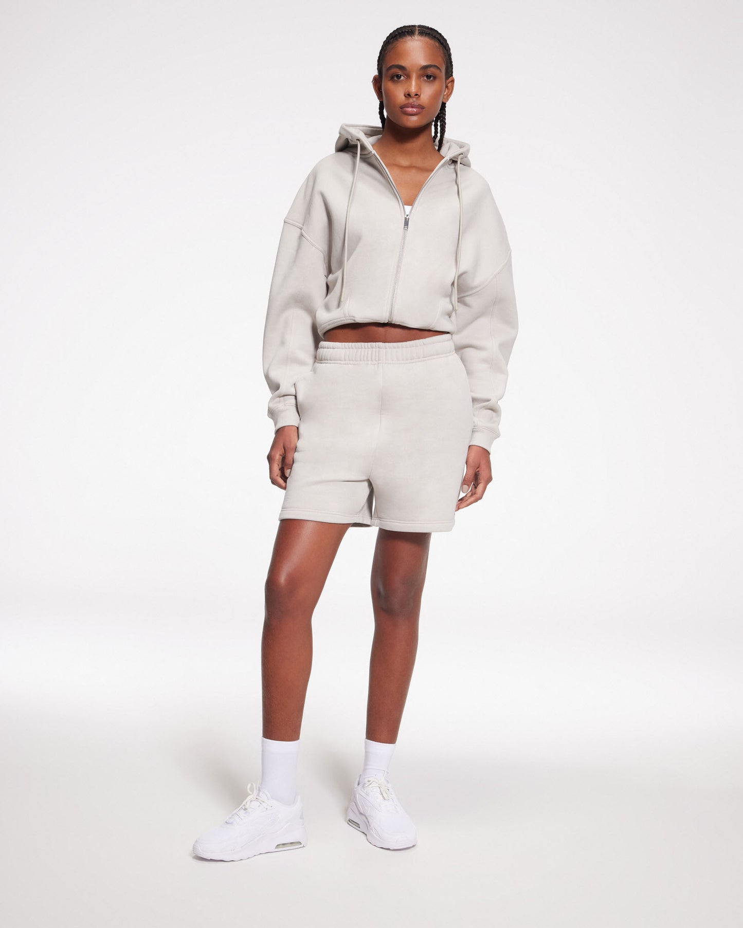 Easy Cropped Hoodie